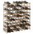 CATRP-Flower Stand Wine Rack for 72 Bottles Solid Wood