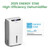 Waykar 34 Pints 2000 Sq. Ft. 2025 Energy Star Dehumidifier for Home