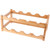 OUNONA Double Layer Wine Bottle Holder Rack for Countertop Storage