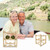 Wooden Wine Rack for 6 Red Wine Bottles, Freestanding Tabletop Display