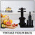 Wood Wine Rack with Hanging Glass Holder Vintage Violin Shaped for Home