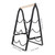Garneck Folding Iron and Wood Tabletop Wine Rack Bottle Holder Organizer