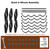 HRUSGO 12 Bottles Wine Rack for Countertop – Stackable Freestanding Wine Bottle Organizer for Kitchen, Pantry, & Bar Cabinet, 3-Tier Angle Adjustable Tabletop Wine Bottle Holder for Tight Spaces