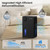Dehumidifiers for Home, 1000 Sq Ft Dehumidifier with 95oz Tank Auto Shutoff