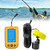 Portable 100M Sonar Fish Finder Handheld Depth Finder Fishing Gear With Sonar Transducer LCD Display 