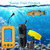 Portable 100M Sonar Fish Finder Handheld Depth Finder Fishing Gear With Sonar Transducer LCD Display 