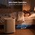 ASAHWo 2500 Ft² Dehumidifier for Basement with Drain Hose Max 34 Pints/D