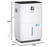 80 Pint Dehumidifier for Basement 5000 Sq. Ft. with Drain Hose, ENERGY STAR