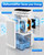 Dehumidifiers for Home & Basement, 2500 Sq.Ft Small Dehumidifier with Aroma Tray, 5ft Drain Hose, 74oz Water Tank, Timer & Sleep Mode, Portable Dehumidifier for Bathroom, Bedroom, RV, Closet