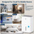 DuraComfort Dehumidifier for Basement up to 2,500 Sq Ft, 2025 Energy Star, Max to 35 Pints/Day Quiet Dehumidifier with Drain Hose, Smart Humidistat & Timer for Home, Bedroom & Bathroom