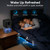 Dehumidifier, 57oz Small Dehumidifiers for Home, Ultra Quiet (25dB) 350 sq ft Mini Dehumidifier, Portable for Bathroom Bedroom Closet Basement RV, with 7-Color LED, Smart Defrost, Auto Shut-Off