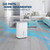 ENERGY STAR Certified Dehumidifier for Home, Up to 57 Pint, 22 Pint Minimum, Up to 3,000 Sq. Ft.Energy-Efficient Moisture Removal, Automatic Humidity Control, Quiet Operation, Washable Filter