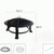 Outdoor Wood Burning Firepit Metal Fire Pit