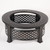 Round Metal Fire Pit Wood Burning Firepit