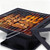 Square Outdoor Fire Pit Table with Fire Poker