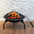 Wood Burning Fire Pit Small Fire Pit with Mesh Lid