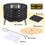 26" Smokeless Fire Pit with Removable Ash Pan, Bamboo Lid, Poker & Weather-Resistant Cover, Portable Wood-Burning Bonfire Fire Pit for Patio, Yard & Camping