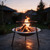 Fire Pit with Grill,Wood Burning Outdoor Fire Pit for Camping Backyard
