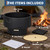 Smokeless Fire Pits, Wood Burning Firepits with Fire Poker