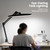 Neatfi LED Desk Lamp, 2200 Lumens, 24W, 20-Inch Wide Head (Black)