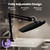 Neatfi LED Desk Lamp, 2200 Lumens, 24W, 20-Inch Wide Head (Black)
