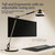 OTUS Tall LED Architect Desk Lamp for Home Office, Gesture Control, Brass
