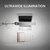 BenQ e-Reading Desk Lamp - Ultrawide and Bright Lighting, Dimmable, Dual Smart Mode, Adjustable Arm, Auto-dimming, High CRI, Eye-Caring Lamp for Home Office, Reading, Study, Craft, Matte Gold