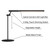 Lite Source Tilla Black Finish Adjustable Modern LED Desk Lamp