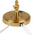 Wray 26 3/4" Brass Tall Desk Lamp Adjustable Height Warm Antique Gold USB