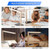 Hengsense Dimmable Desk Lamp with Charging Station, 15W CCT Table Lamp