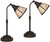 Malta 18 1/2" Small Desk Lamps Set of 2 Adjustable Satin Bronze Brown