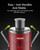 SIFENE Centrifugal Juicer Machine, 350W Compact Fast Fruit Extractor, Red
