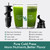 SIFENE Cold Press Juicer Machine, Horizontal Masticating Extractor, Gray