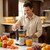 KMFurnila Juicer Machine, Centrifugal Juicer Exactor with 3-Speed, Silver