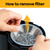 KMFurnila Juicer Machine, 2.6" Feed Chute Centrifugal Juice Extractor