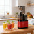 Cold Press Juicer Machine, 150W Commercial with Large Feed Chute & Reverse Function, 300Ml Capacity, Efficient Squeezing & 2 Clean Modes for Fruits and Vegetables