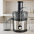 Holstein Housewares 2-Speed Juice Extractor, Stainless Steel, Juicer
