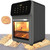 Air Fryer 15L with LED Light - 1800W Multifunctional, See-Through Design