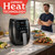 Gourmia Air Fryer - 4 Qt Basket Capacity, 12 Cooking Presets, Black