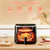 NEWBULIG Air Fryer, 4QT Airfryer 8 Presets, Viewing Window, Nonstick Basket
