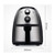 XJPWZER The Air Fryer With Adjustable Temperature Tower Has a Fast Circulation System, Oil-free and Low-fat Cooking