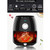 XJPWZER The Air Fryer With Adjustable Temperature Tower Has a Fast Circulation System, Oil-free and Low-fat Cooking
