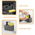 Kitchen Sink Soap Dispenser Design with Sponge Holder, Resin Storage Rack