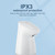 White Automatic Soap Dispenser Touchless Motion Sensor ABS Countertop