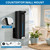 Touchless Automatic Soap Dispenser, 15-Level Adjustable Dispense, Black