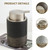 Multi Use Foam Hand Soap Dispenser Countertop for Bathroom with Pump Refillable Suitable Size(White)