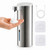 Sywxary Automatic Foaming Hand Soap Dispenser, Rechargeable Stainless Steel Touchless Soap Dispenser, 4 Foam Levels, 350 mL, Wall Mount or Countertop Soap Pump for Bathroom