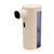 Bvdfgk Automatic Electric Soap Dispenser Touchless Hand Soap Dispenser with Rounded Top and Front Sensing Opening Compact Tall Cylindrical Body PP Silicone, Yellow