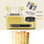 BFKRYP Family yellow Size Breakfast Station, Griddle, Toaster Oven,and with, 2Slice Wide Slot includes Warming Tray