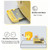 BFKRYP Family yellow Size Breakfast Station, Griddle, Toaster Oven,and with, 2Slice Wide Slot includes Warming Tray